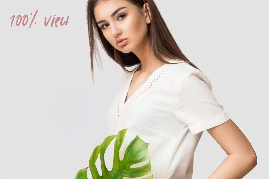 时尚简约女装连衣裙服装样机插图(8)