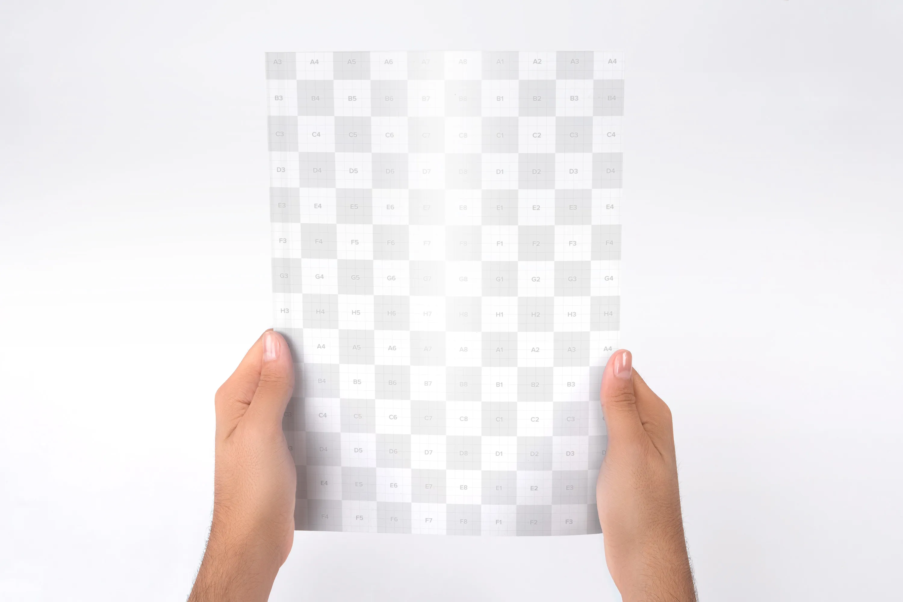 手持杂志场景A4杂志封面设计样机 Holding Closed A4 Magazine Mockup插图(2)