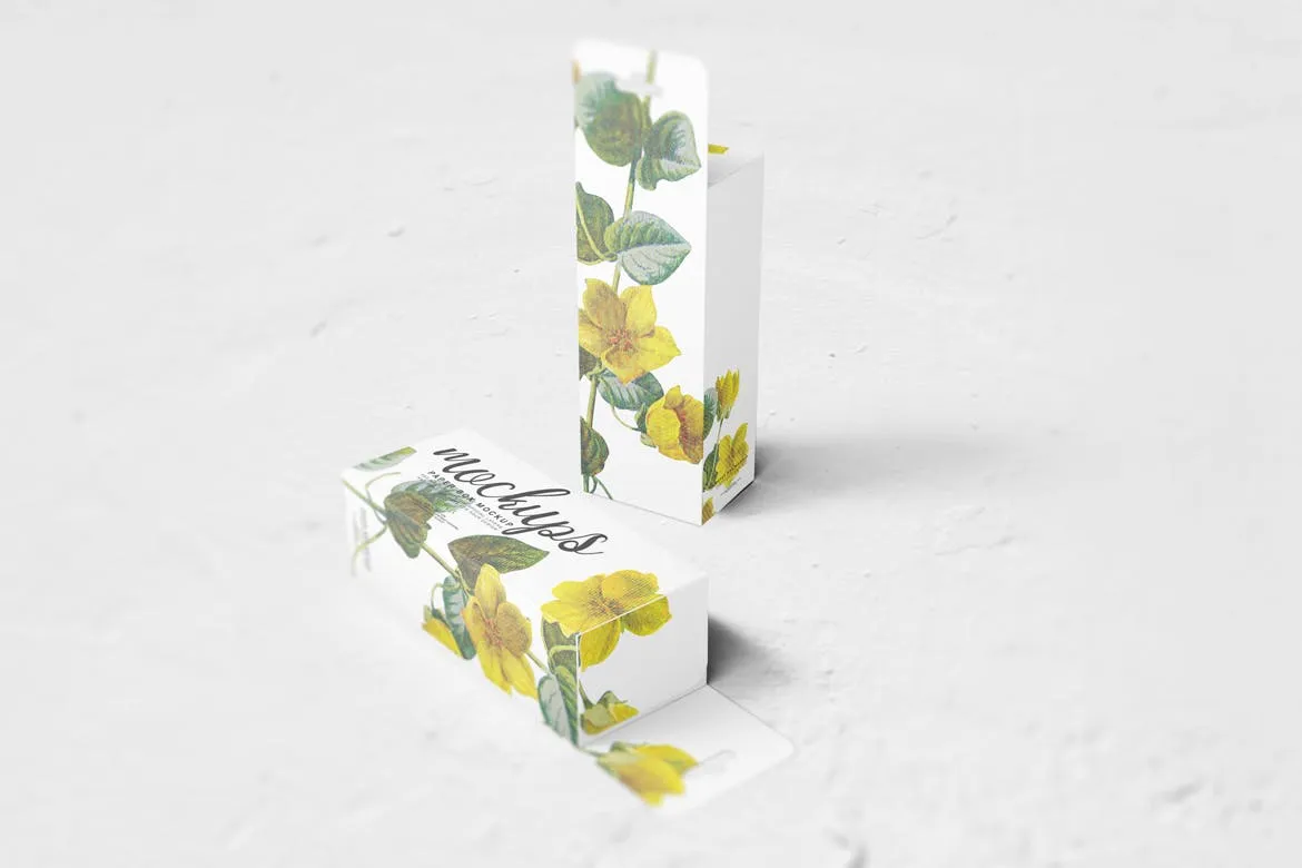 产品纸盒包装设计效果图样机模板v13 Paper Box Mockup 13插图(7)