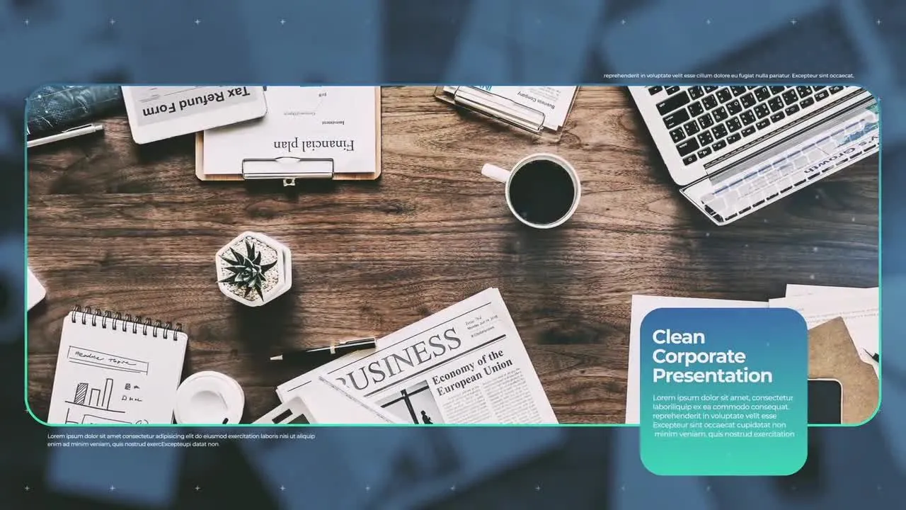 企业幻灯片宣传动画像素设计精选AE模板