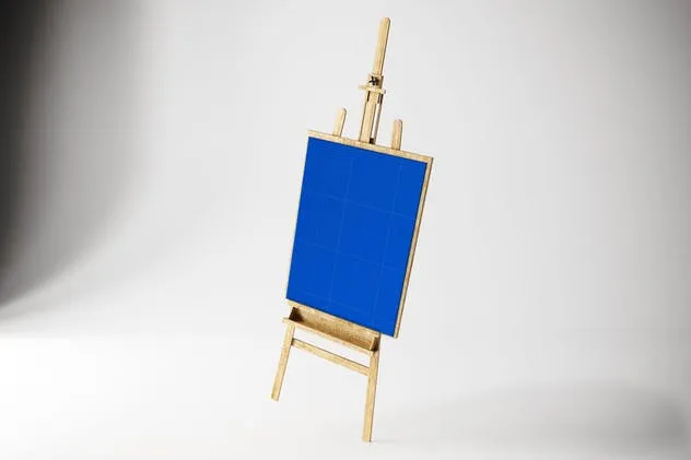 油画艺术作品展示样机 Art Canvas in studio插图(11)