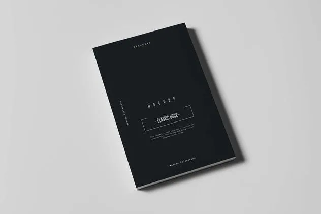 经典书籍样机模板 Classic Book Mock-up插图(3)