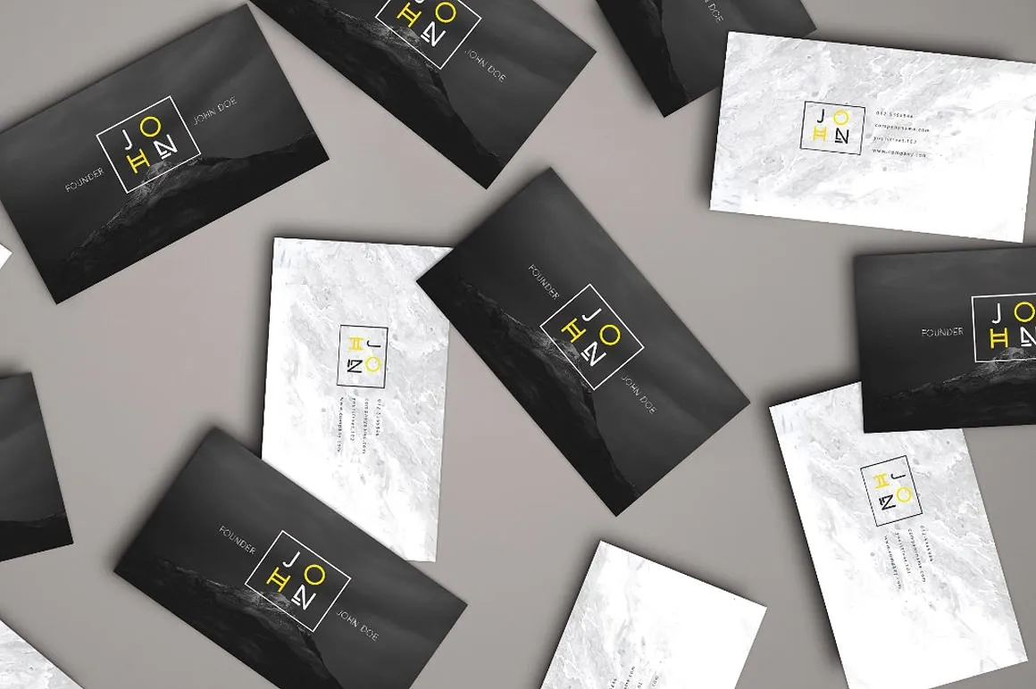 名片展示模型Mockups下载[psd]插图(3)