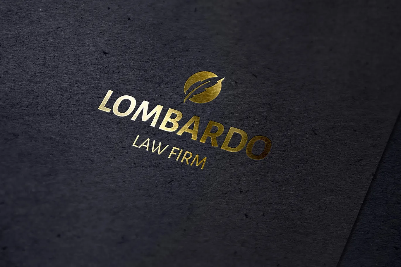 Logo品牌商标烫金印刷效果图样机 Gold Foil Mockup插图