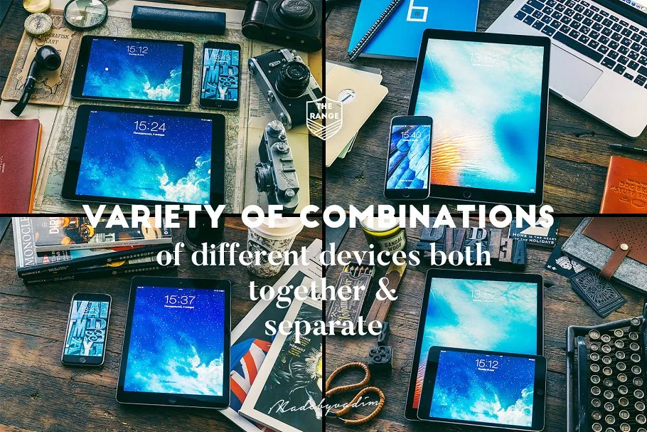 超级Apple系列产品样机合集[6.05GB] The Range – 100 Apple mockups插图(2)