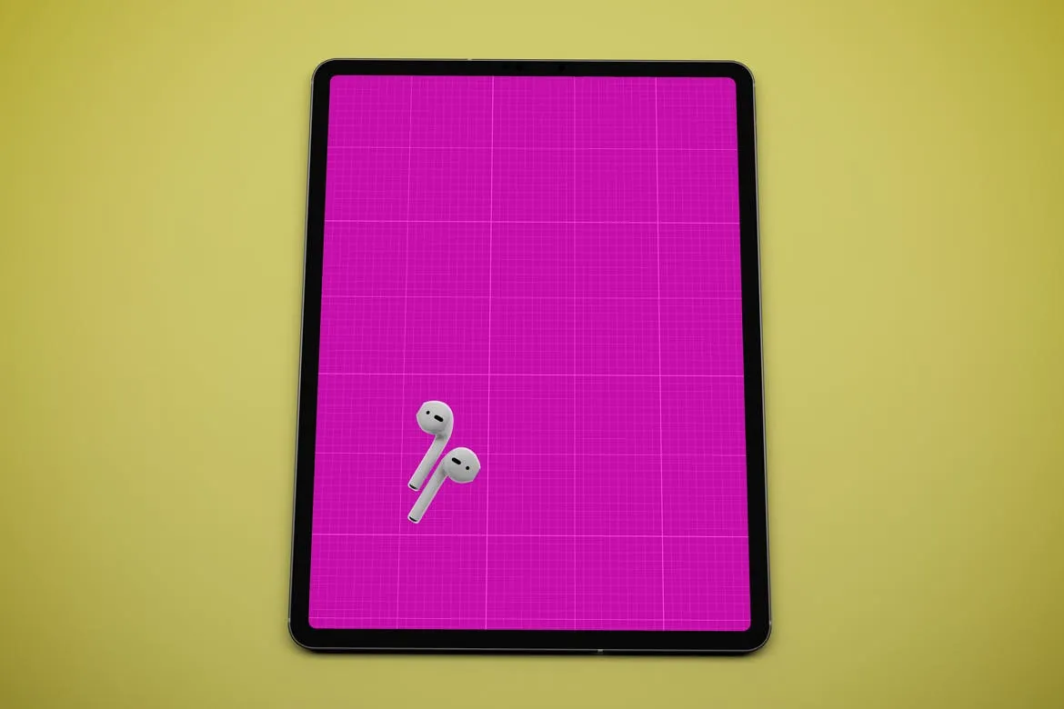 音乐APP界面设计效果图iPad Pro平板电脑样机模板 iPad Pro Music App插图(9)