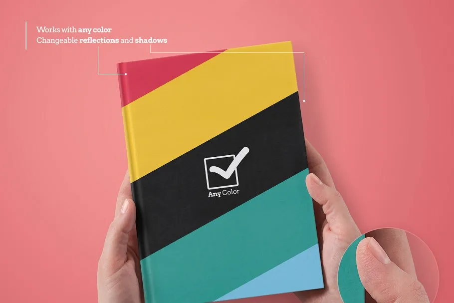 精装图书展示样机 Book Mock-Up Set / Hardcover Edition插图(11)