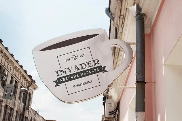 汽车/户外广告牌品牌Logo展示样机 Outdoor Branding Mockup插图(6)