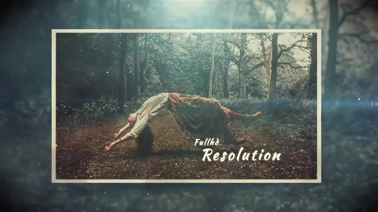 缓慢的电影预告片像素设计精选AE模板