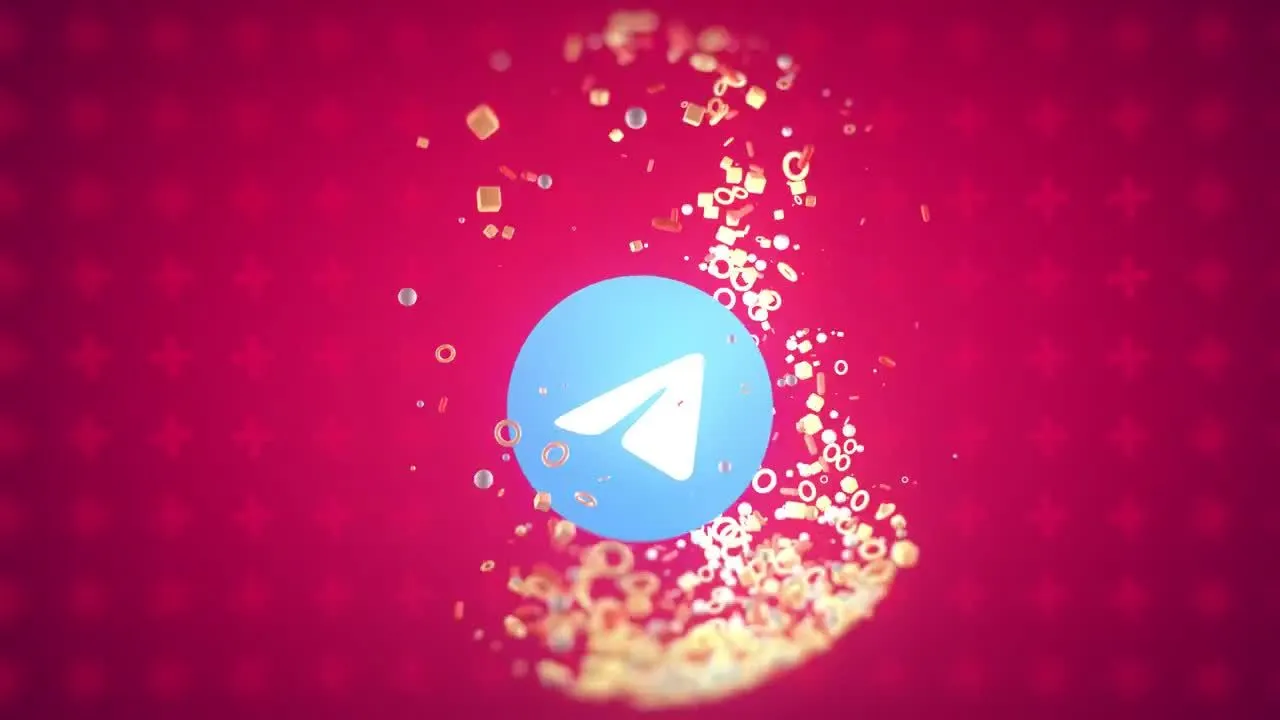 黄金漩涡徽标显示像素设计精选AE模板