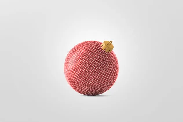 圣诞球样机展示模板 Christmas Ball Mockup插图(14)