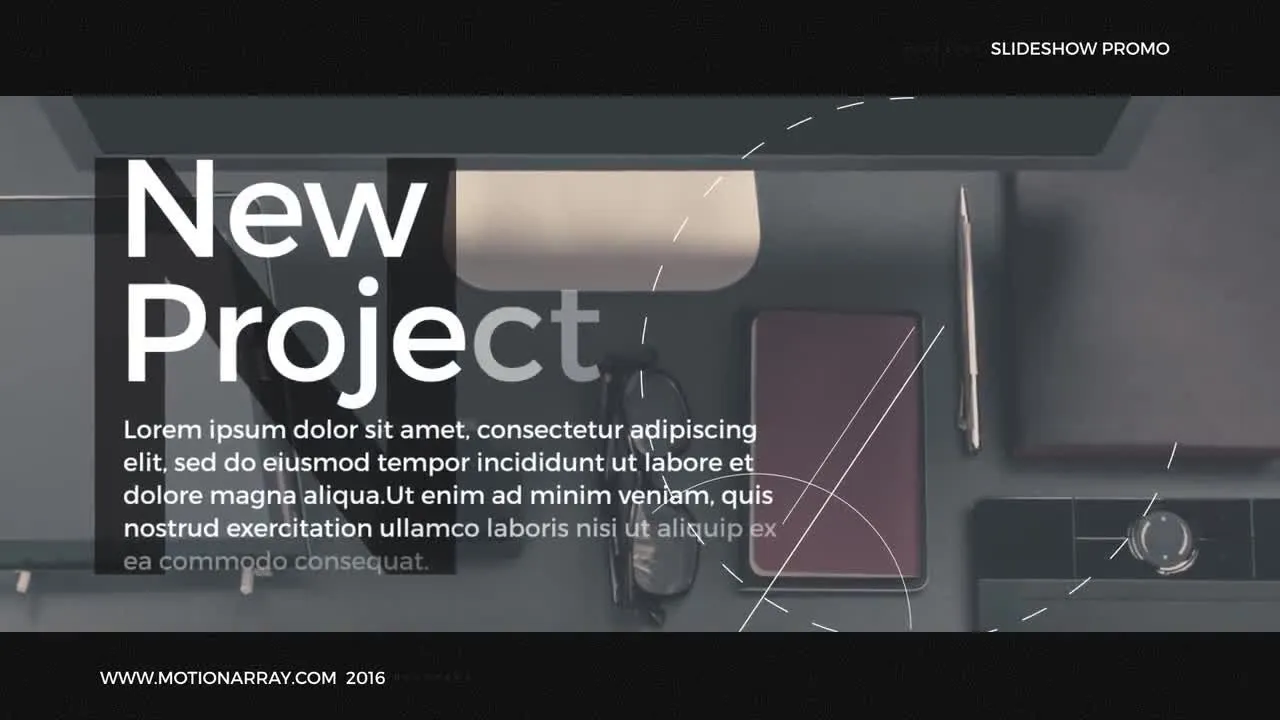 幻灯片促销现代风格像素设计精选AE模板