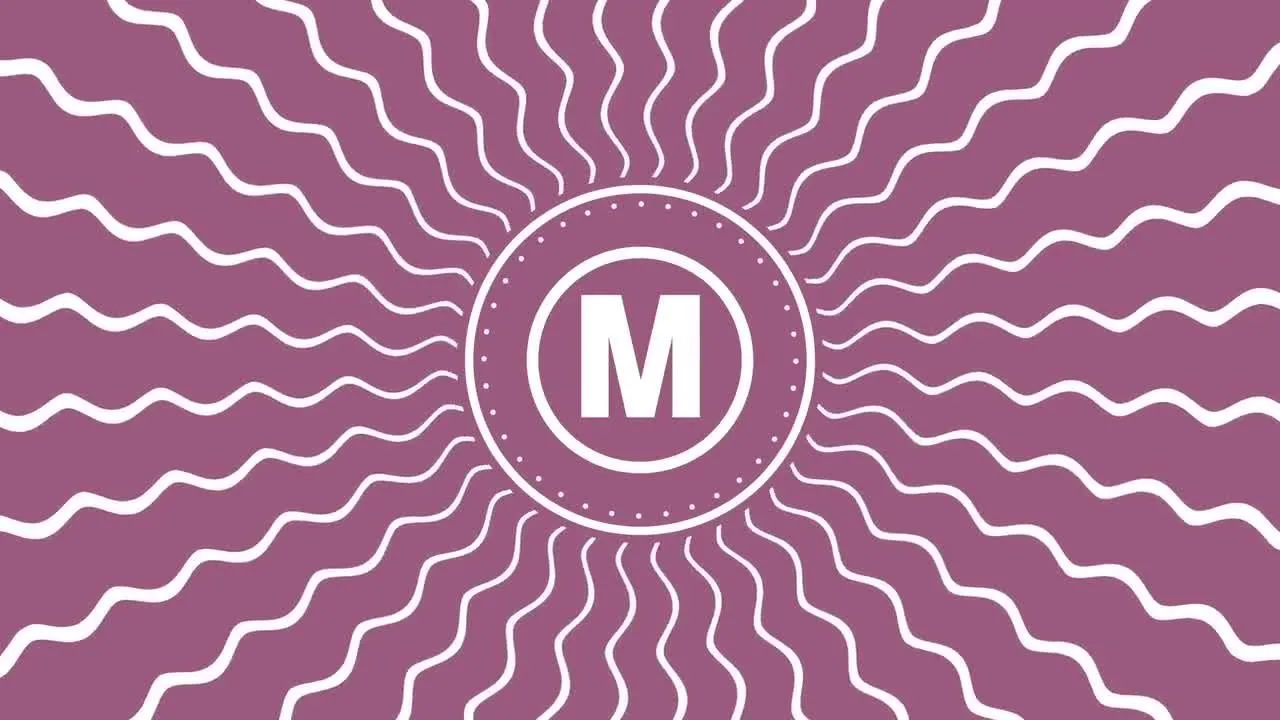 几何激烈的徽标显示像素设计精选AE模板