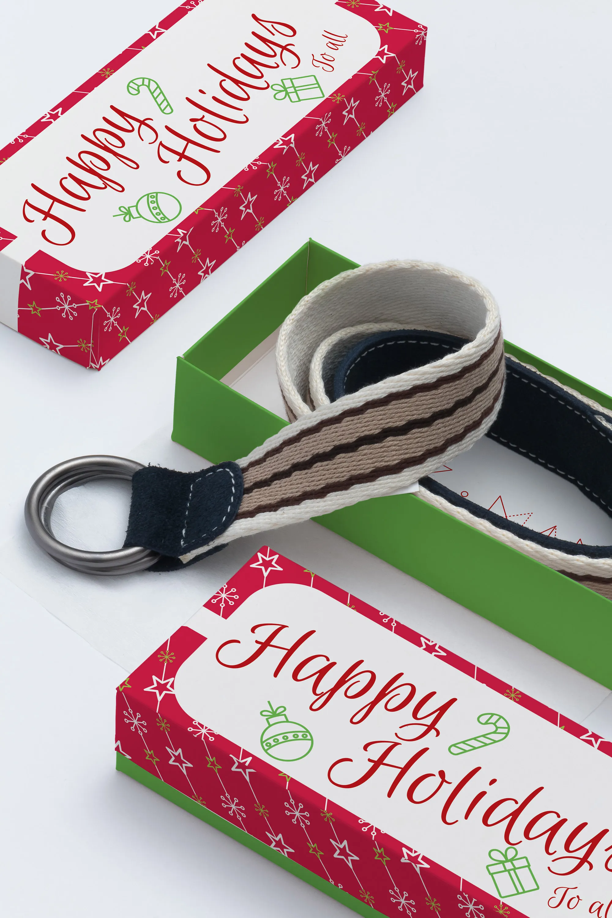 矩形礼品盒外观设计预览样机模板01 Rectangular Gift Box Mockup 01插图(1)