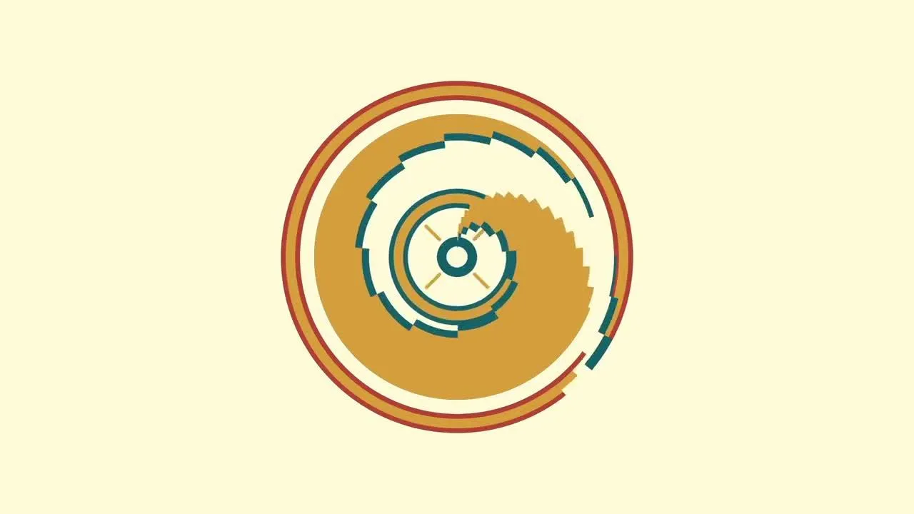 干净简单徽标揭示像素设计精选AE模板