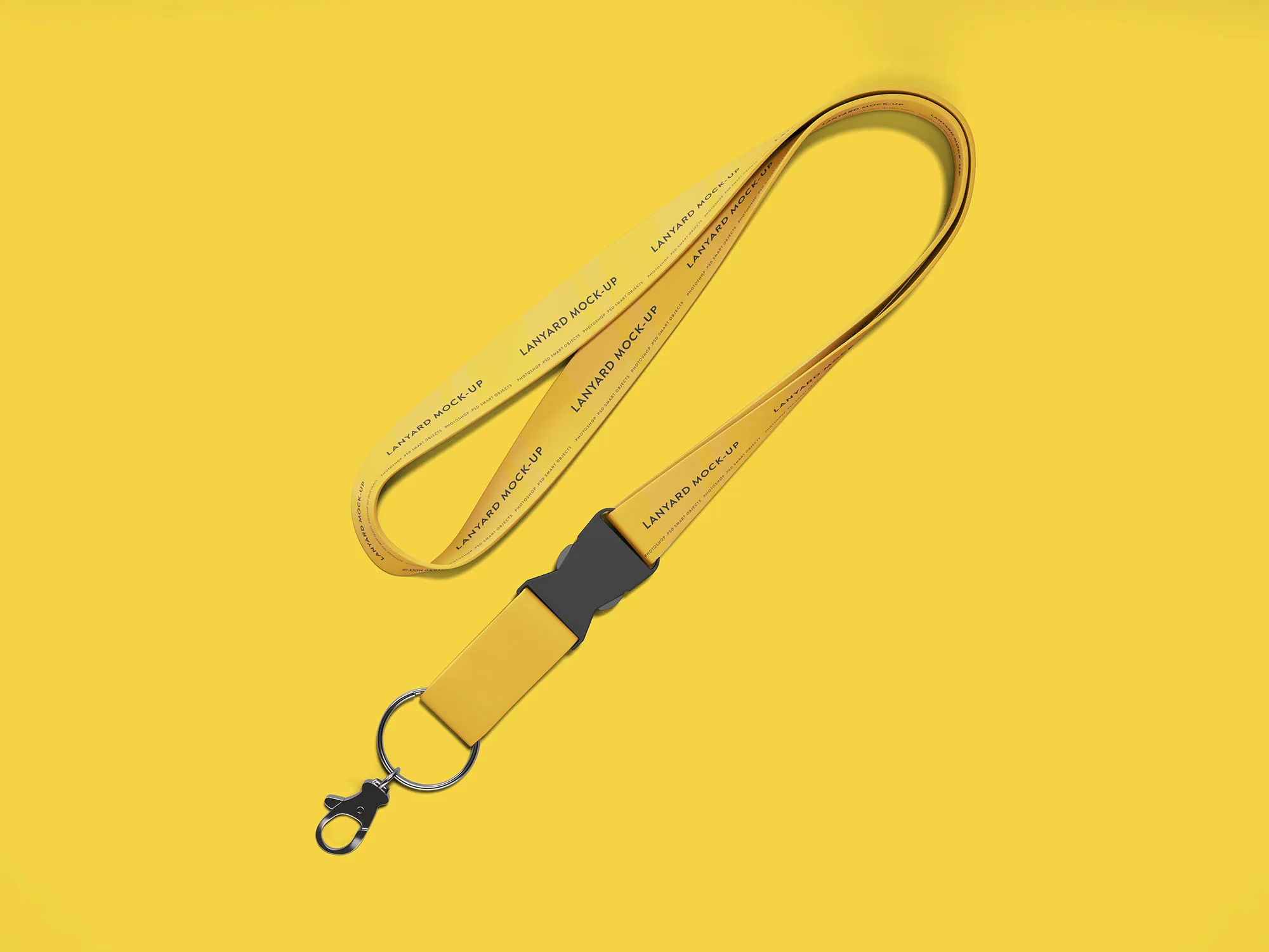 简约挂绳外观设计样机模板 Simple Lanyard Mockup插图(2)