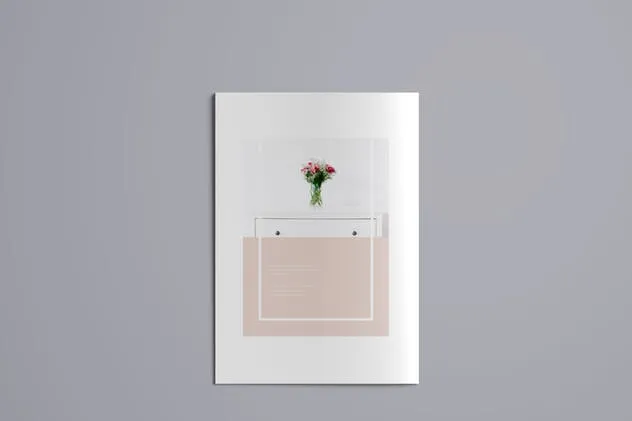 A4企业介绍宣传册样机模板 A4 Brochure Mockup插图(15)