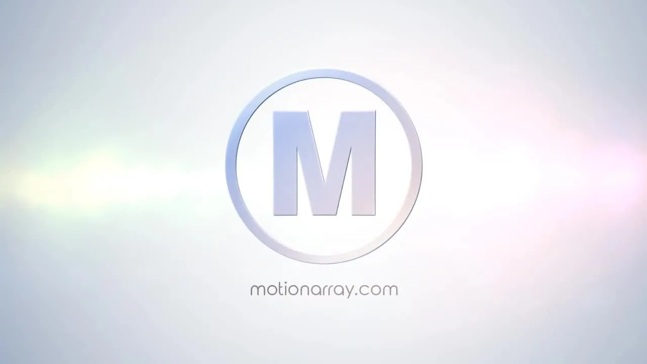 旋转的企业徽标像素设计精选AE模板