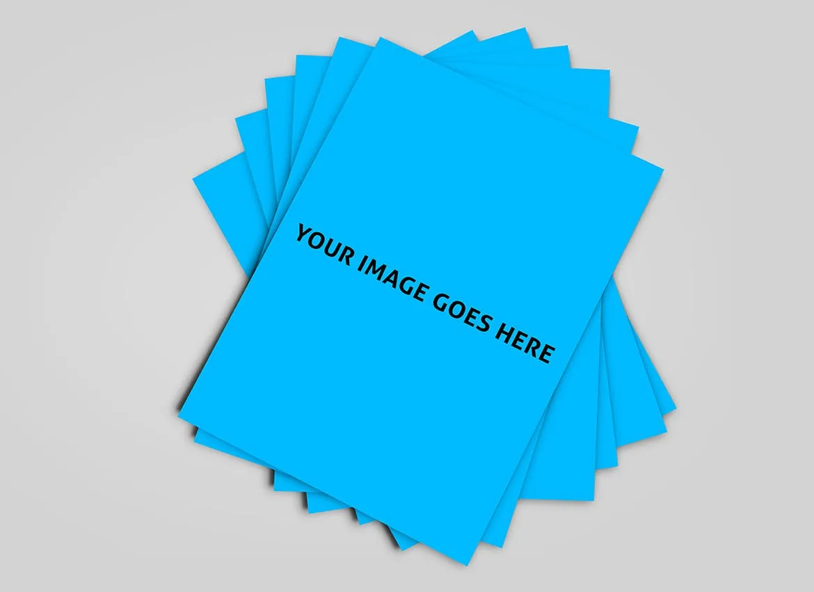 时尚简约多用途的海报宣传单DM样机VI展示模型mockups插图(1)