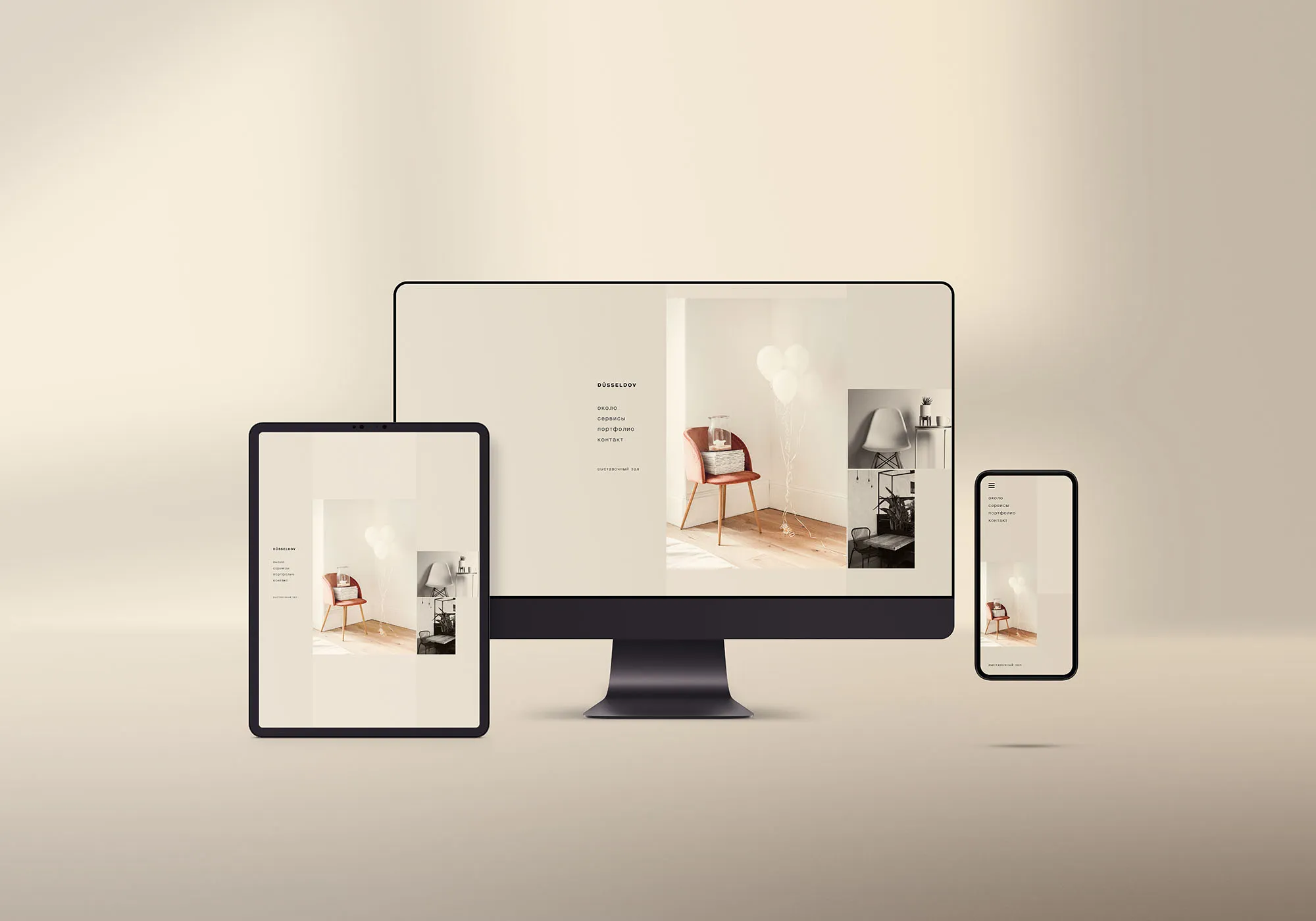 响应式网站设计作品展示PC/平板/手机素材库精选样机 Responsive Device Mockup插图(1)