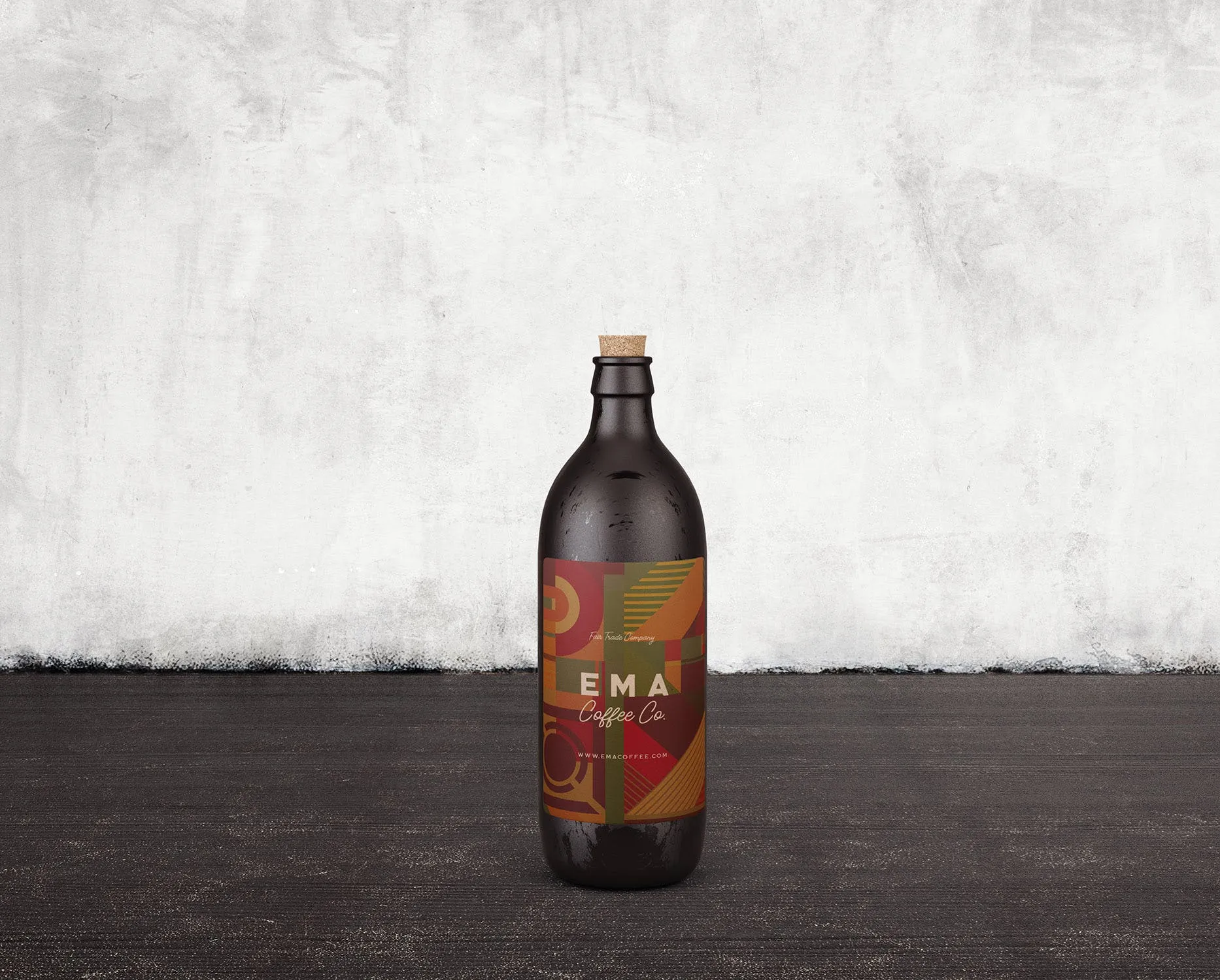 6个啤酒/咖啡/牛奶瓶外观设计素材库精选v3 6 Beer Coffee Milk Bottles Mockups 3插图(7)