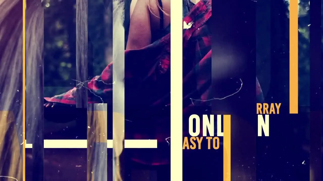 快速时尚的开瓶器介绍商业演示像素设计精选AE模板