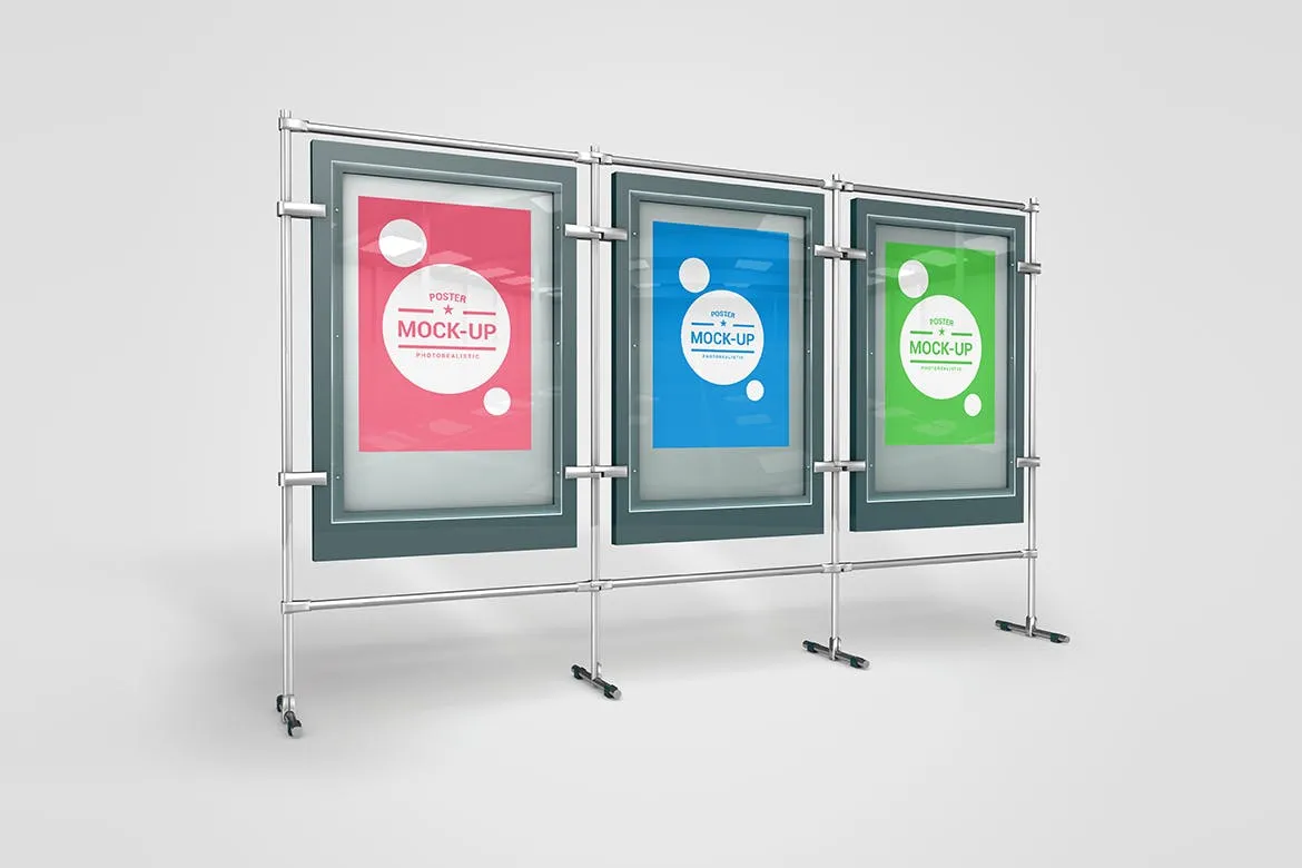 10个高品质的海报传单DM样机VI展示模型mockups插图(2)