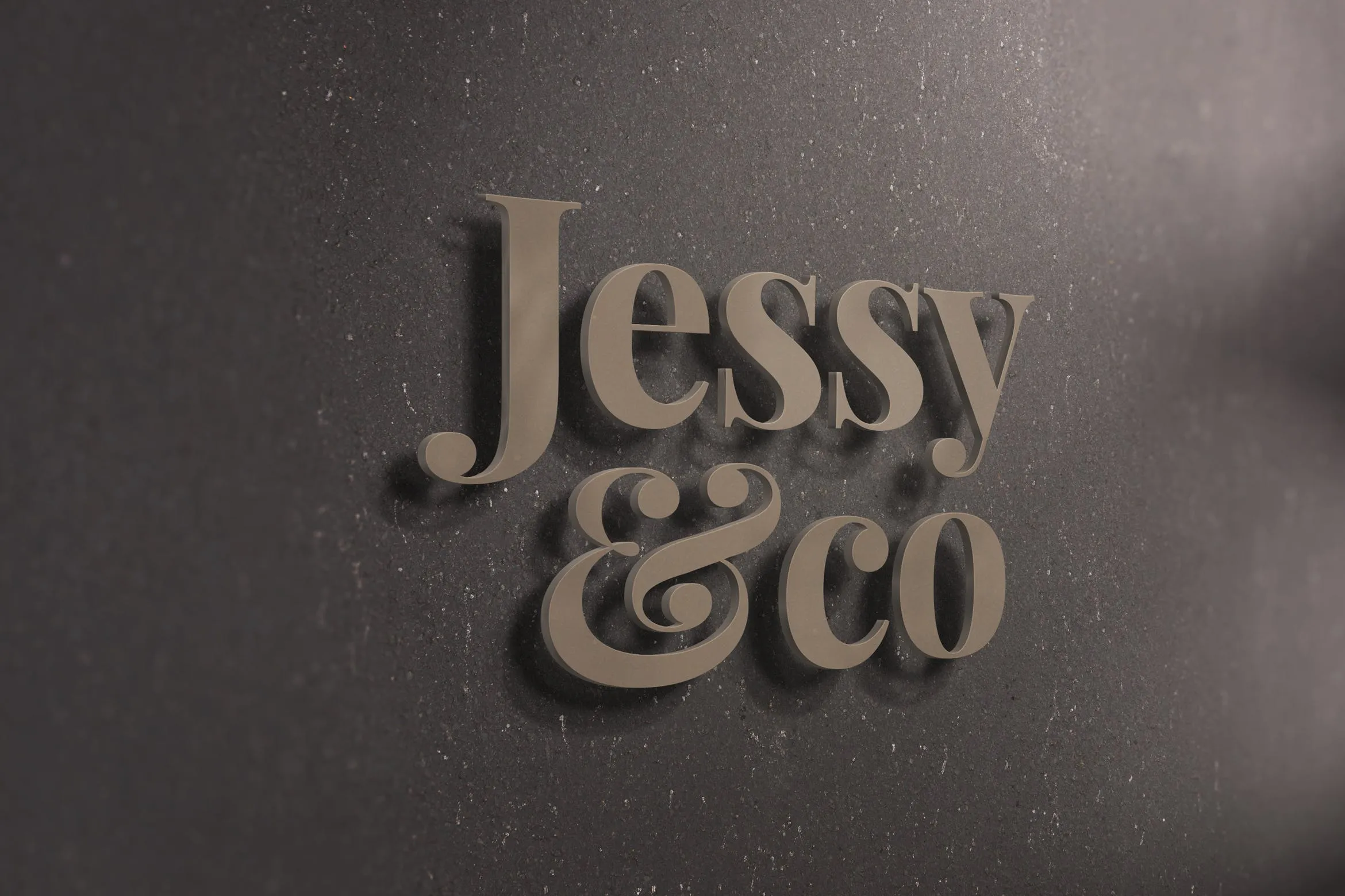 3D立体Logo&商标设计效果图素材库精选 3D Logo and Sign Mockup插图