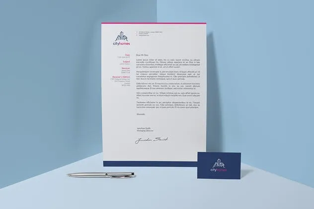 品牌VI设计办公文具印刷效果预览图素材库精选v2 Branding / Identity Mock-up插图(2)