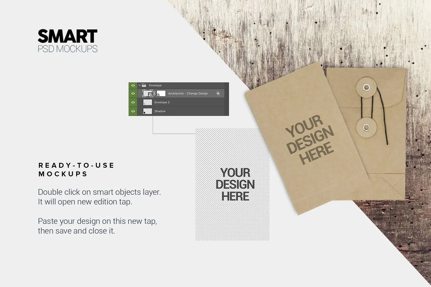 复古牛皮纸质用品样机模板 Vintage Script Scene Creator插图(2)