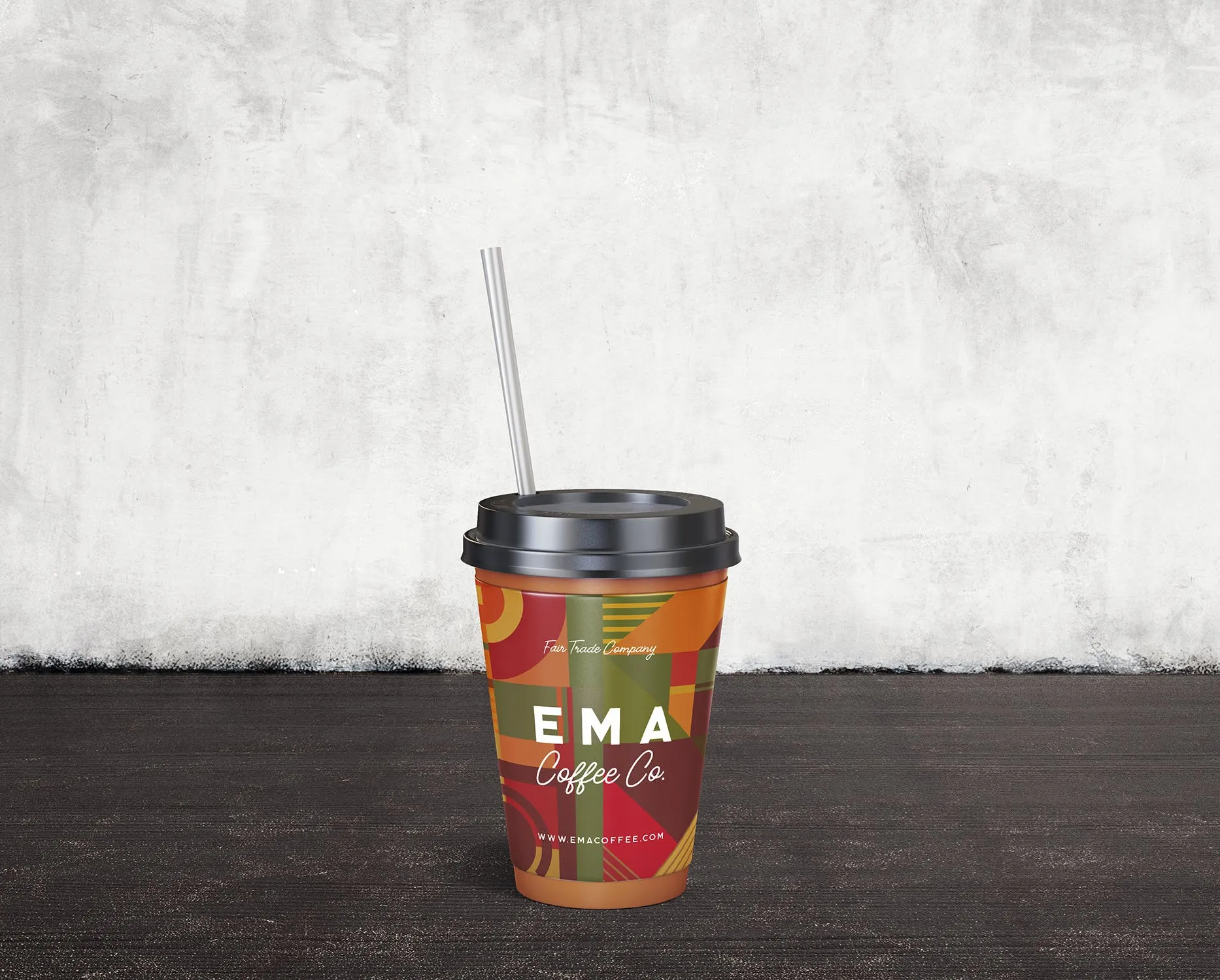 8个咖啡纸杯外观设计效果图素材库精选 8 Coffee Paper Cup Mockups插图(8)