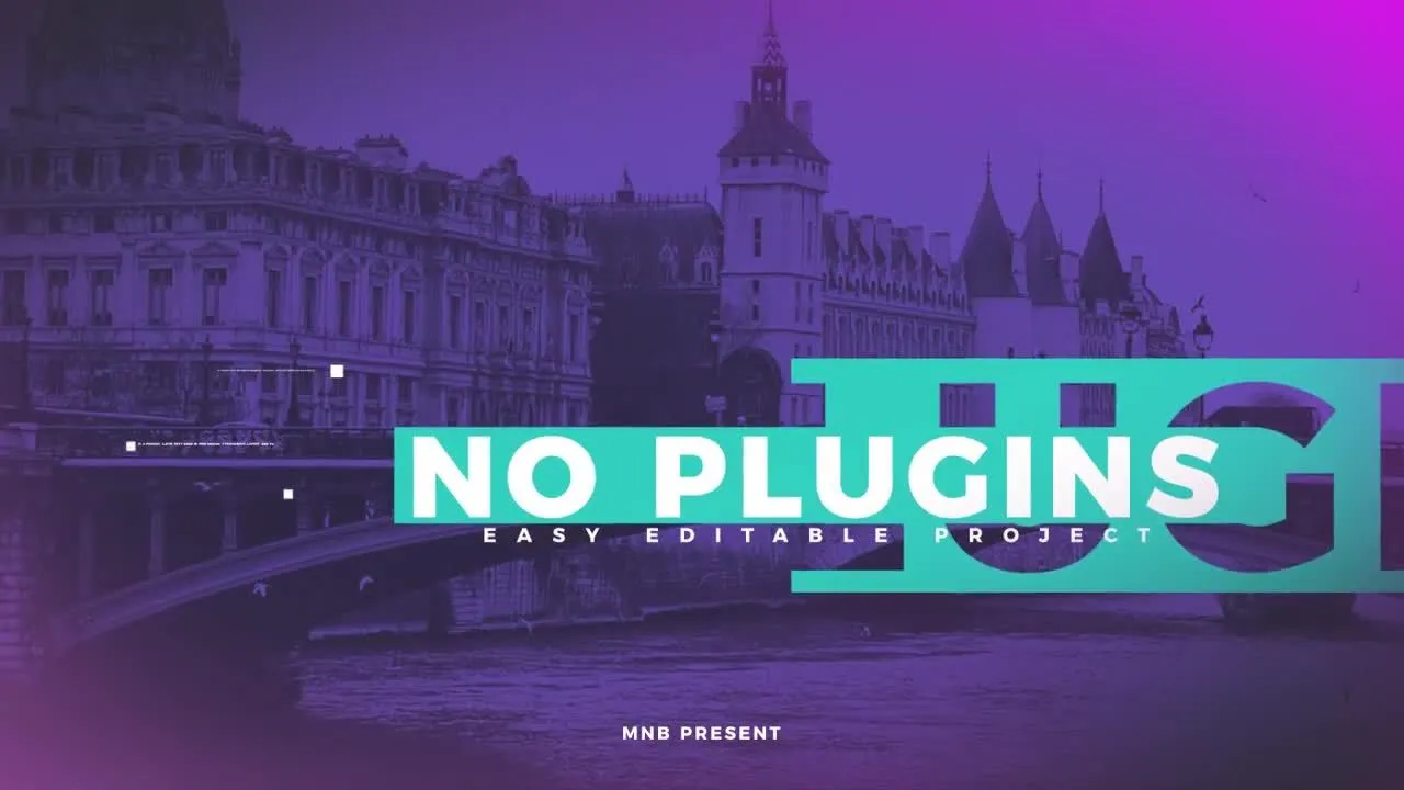 简洁时尚活力的简单促销像素设计精选AE模板