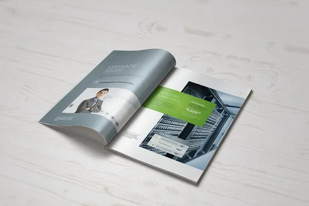 10款HD高分辨率杂志样机模板 Magazine Mock-Up Set插图(9)