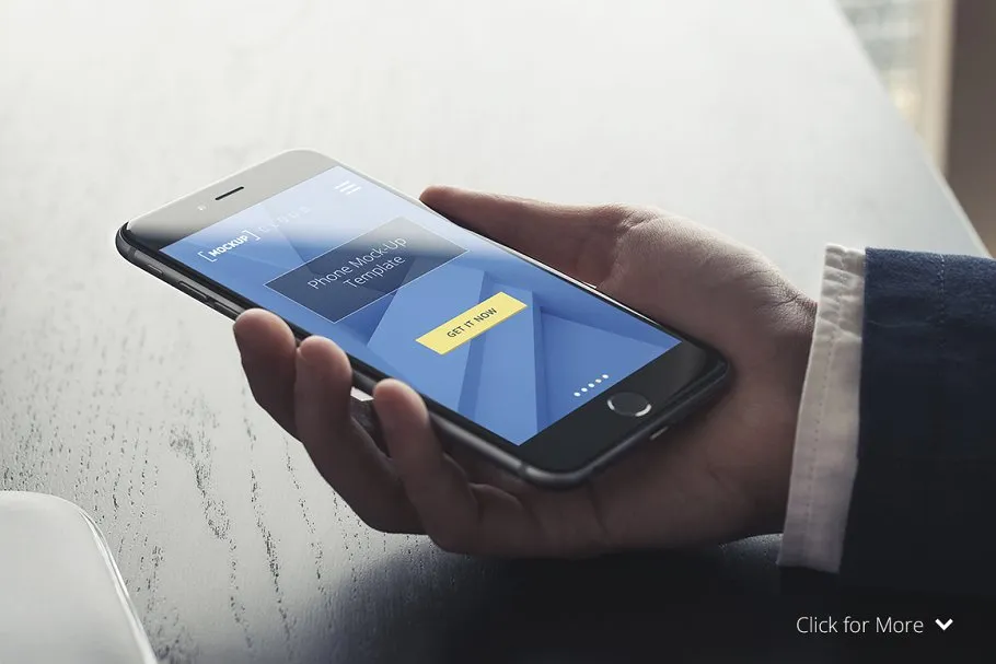 高清手持iPhone样机模板 Real Photo iPhone Mock-Up Set