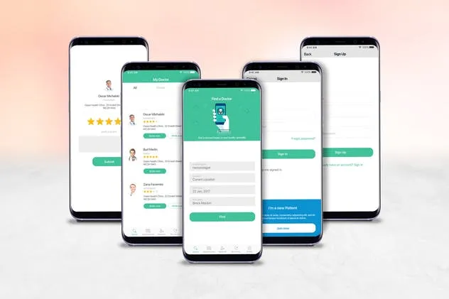 三星智能手机S9应用程序演示设备样机 S9 Mockup插图(6)