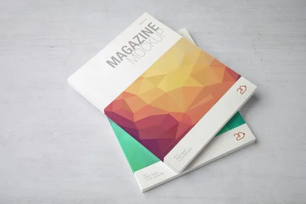 信纸规格精装图书样机 Magazine Mockup / Letter Size插图(6)