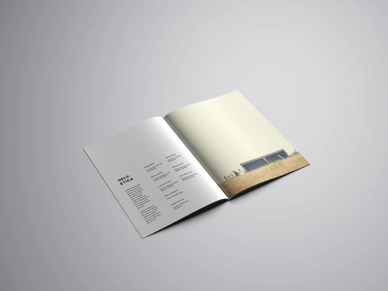 A4宣传单设计效果图样机PSD模板 Photoshop A4 Brochure Mockup .PSD插图(5)