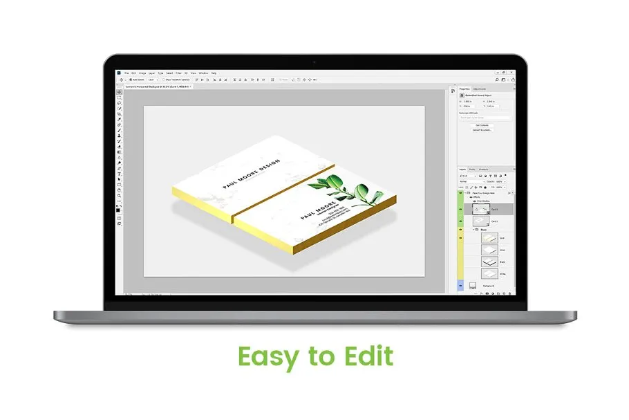 12款简约风企业名片样机模板 12 Simple Business Card Mockups插图(5)