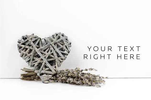 情人节浪漫风格照片样机套装 Valentine`s Day Styled Photo Pack插图(3)