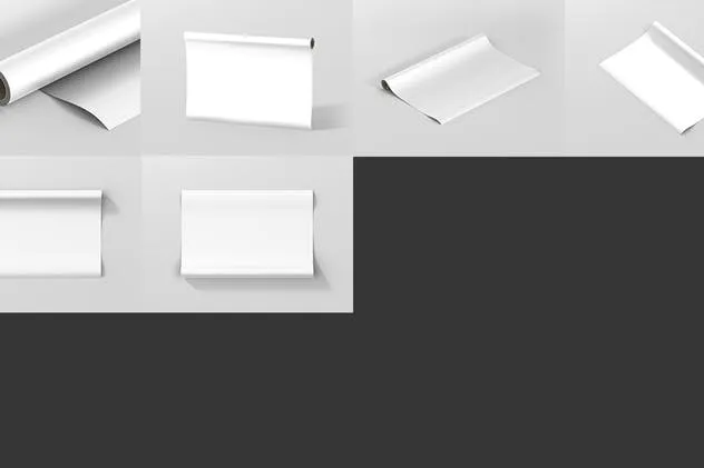 礼品精美包装纸印花设计样机模板 Gift Wrapping Paper Mockup插图(11)