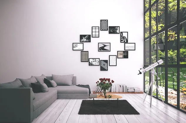 摄影艺术作品墙样机Vol.2 Picture Art Mockup [Vol 2]插图(1)