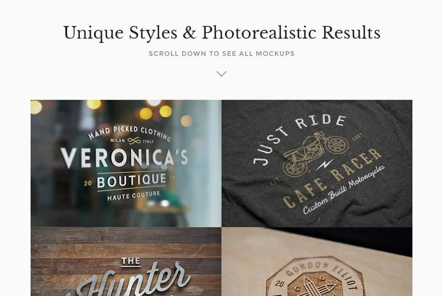 50+ Logo样机&模板合集[2.32GB] 50 Logo Mock-ups + 50 Logo Templates插图(1)