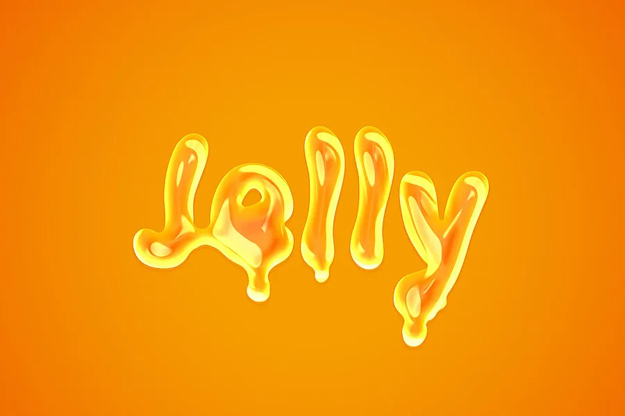 好玩逼真的液态文字模板 Free Liquid Text Styles插图