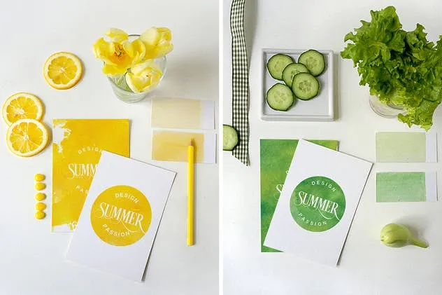 婚礼请帖/邀请函/贺卡样机 Invitation / Greeting card Mockup插图(4)