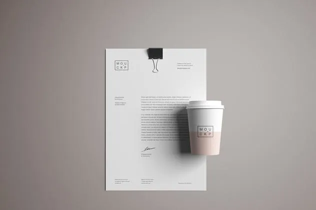 企业品牌宣传办公文具样机套件 Stationery Mockup插图(14)