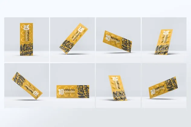 药物箔纸包装外观设计样机 Paper Pills Package Mock-Up插图(1)