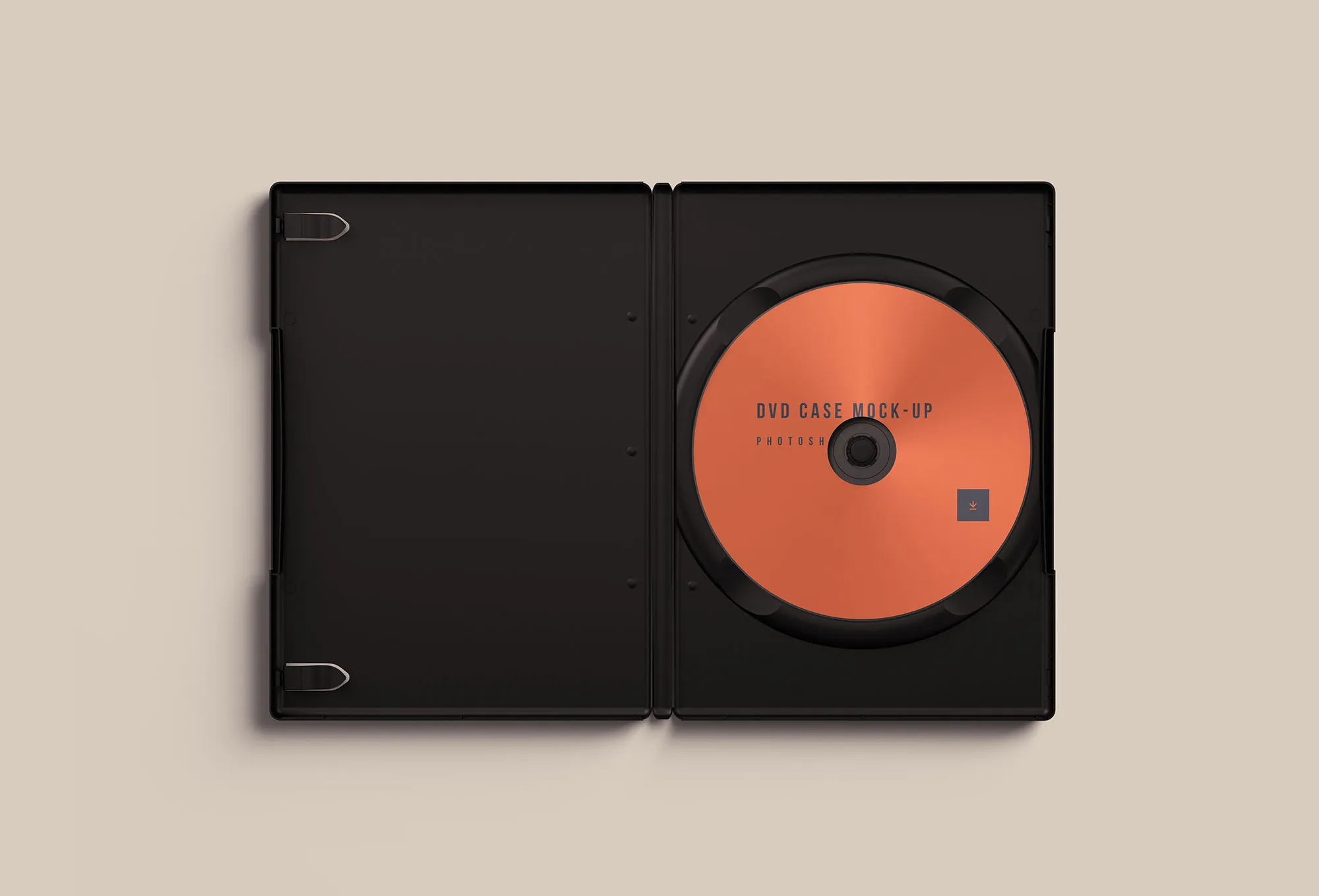 DVD光碟盒封面设计样机模板 DVD Case Mockup插图(4)