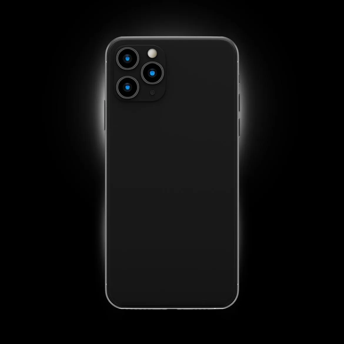 iPhone 11 Pro Max苹果旗舰手机素材库精选样机模板 Phone 11 PSD Mockups in Black插图(3)