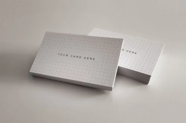 15种视角企业名片设计效果图素材库精选模板 Business Cards Mock-ups Bundle插图(5)