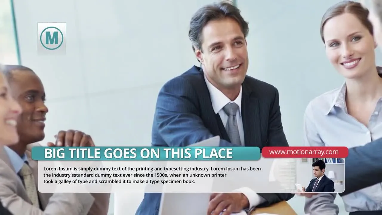 企业宣传介绍视频动画像素设计精选AE模板